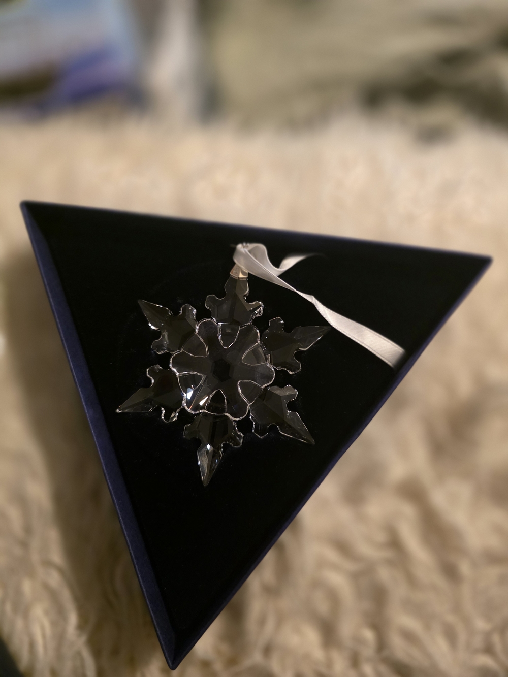 Swarovski Clear Crystal Snowflake Ornament